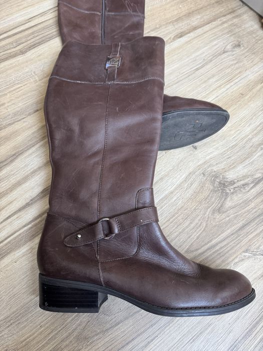 Уникални ботуши естествена кожа Ralph Lauren! 38,5 н