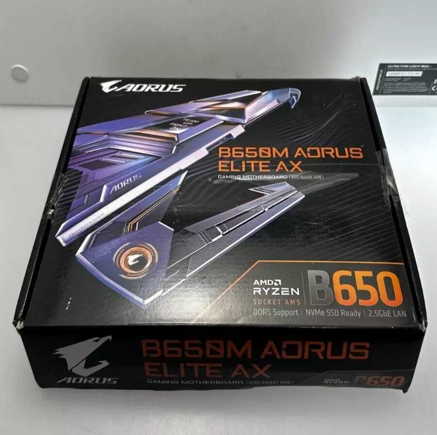 GIGABYTE B650M AORUS Elite AX + RYZEN 5 7600 6-Core 5.1GHz AM5