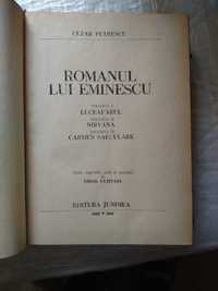 Romanul lui Eminescu, Cezar Petrescu