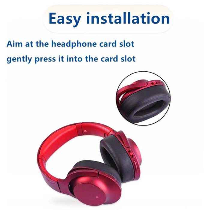 Set 2 bureti + Banda superioara pentru casti Sony MDR-100ABN  WH-H900N