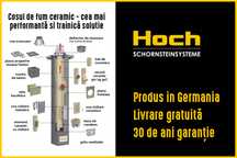 Cos de fum (horn) ceramic HOCH - ptr constructie interior / exterior