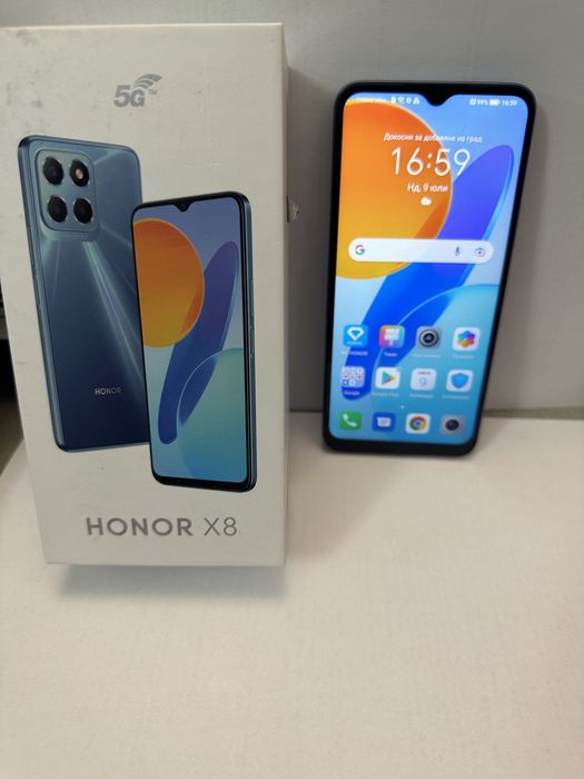 Honor X8 5g 6ram/128gb blue