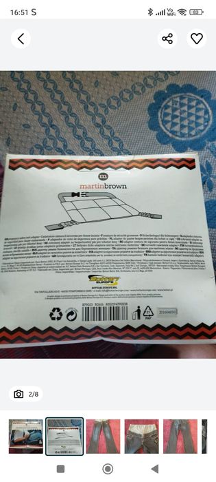 Vând adaptor centura siguranță și blugi pentru gravide