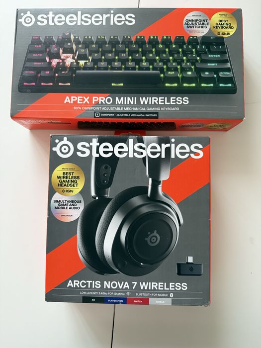 Tastatura gaming Steelseries apex pro mini wireless