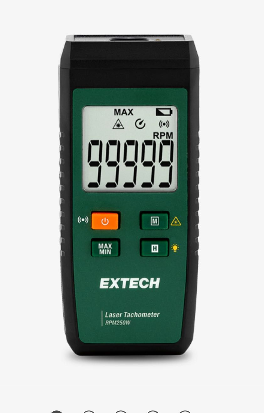 Tahometru cu laser si conectivitate la aplicația ExView Extech RPM250W