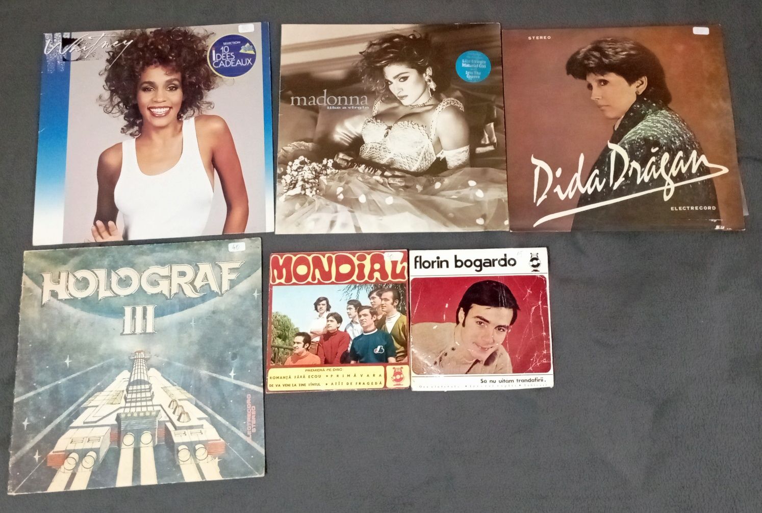 Vinil-uri pickup, discuri de colecție povești, jazz, lăutărească, rock