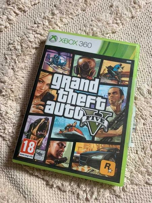 Gta 5 XBOX 360 2xCD