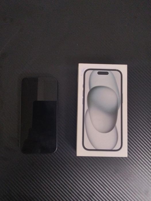 Iphone 15 black 256