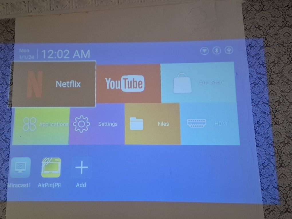 Video proiector magicube