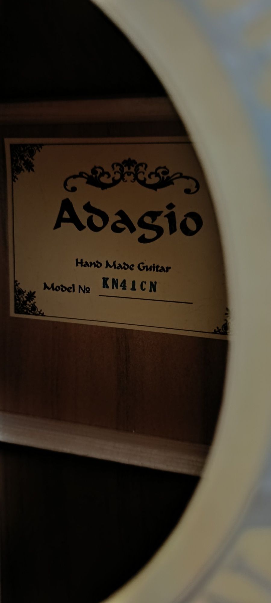 Акустическая гитара Adasio KN41 CN