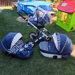 Carucior Krausman 3 in 1 Jools Eclipse Navy