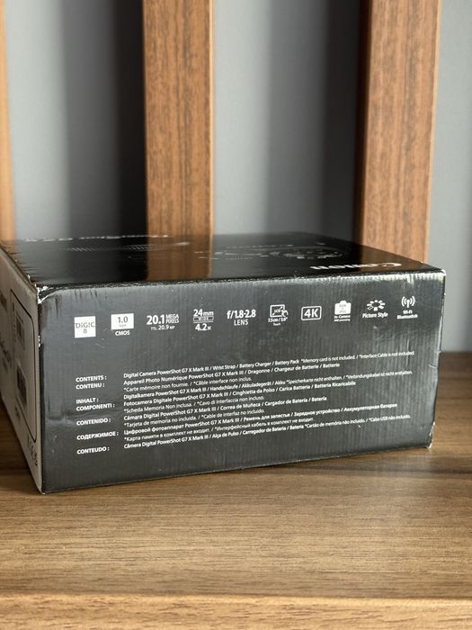 Canon PowerShot G7X Mark III - Nou