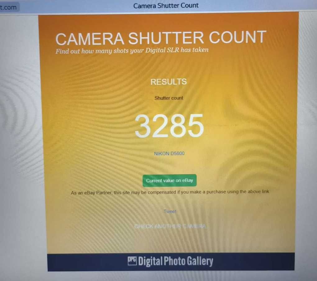 Зеркальный фотоаппарат Nikon D5600 kit 18-55mm