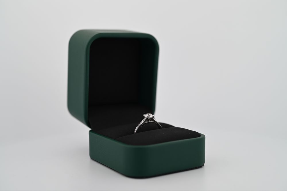 Inel Logodna Aur 18k cu Diamant 0.5ct