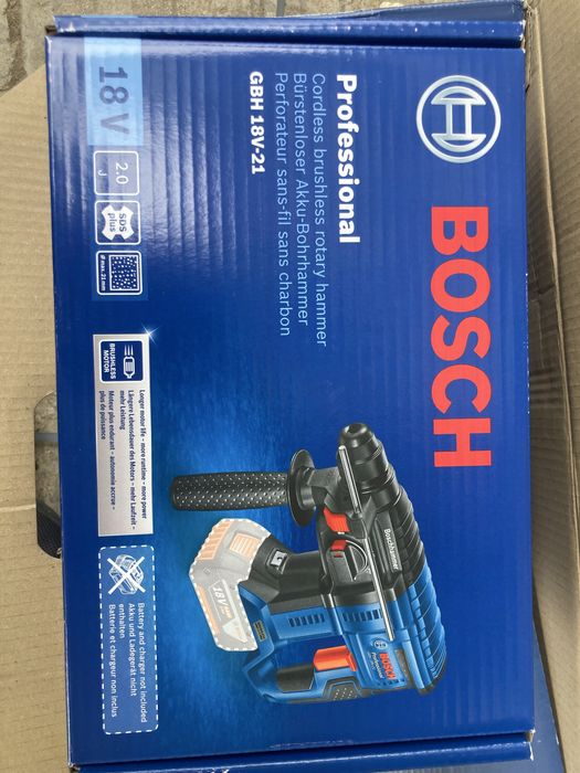 Нов перфоратор Bosch GBH18v-21