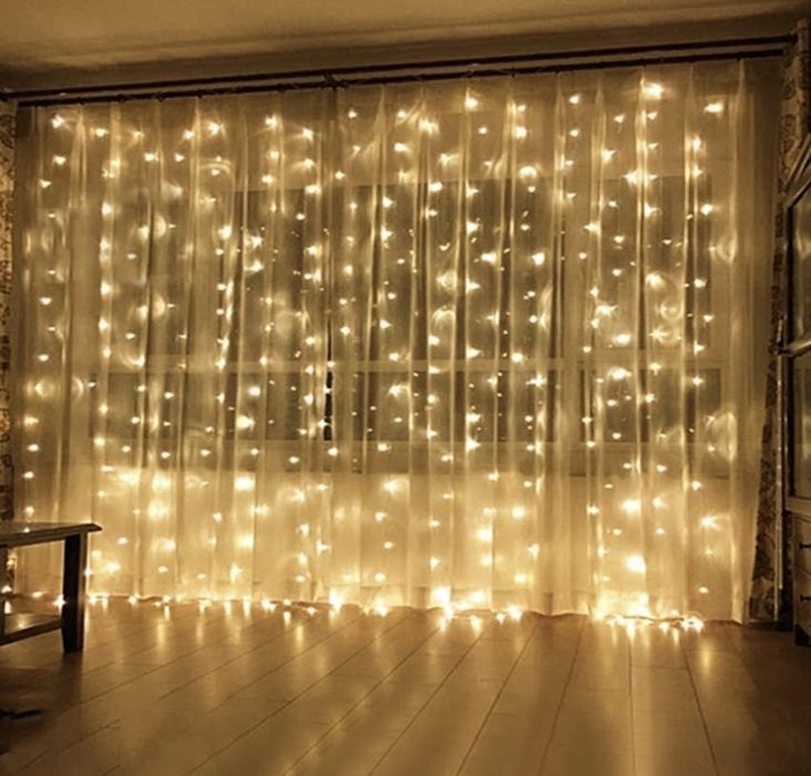 Гирлянда Водопад Дождик Астана