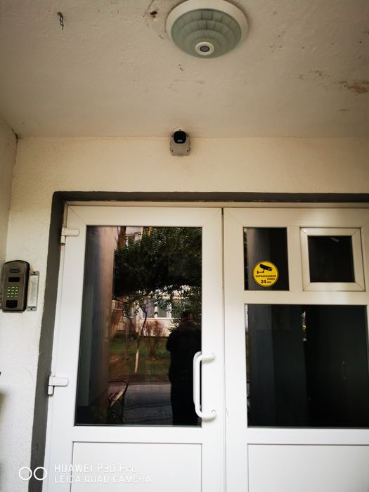 Instalare camere supraveghere, interfoane blocuri, iluminat cu senzori