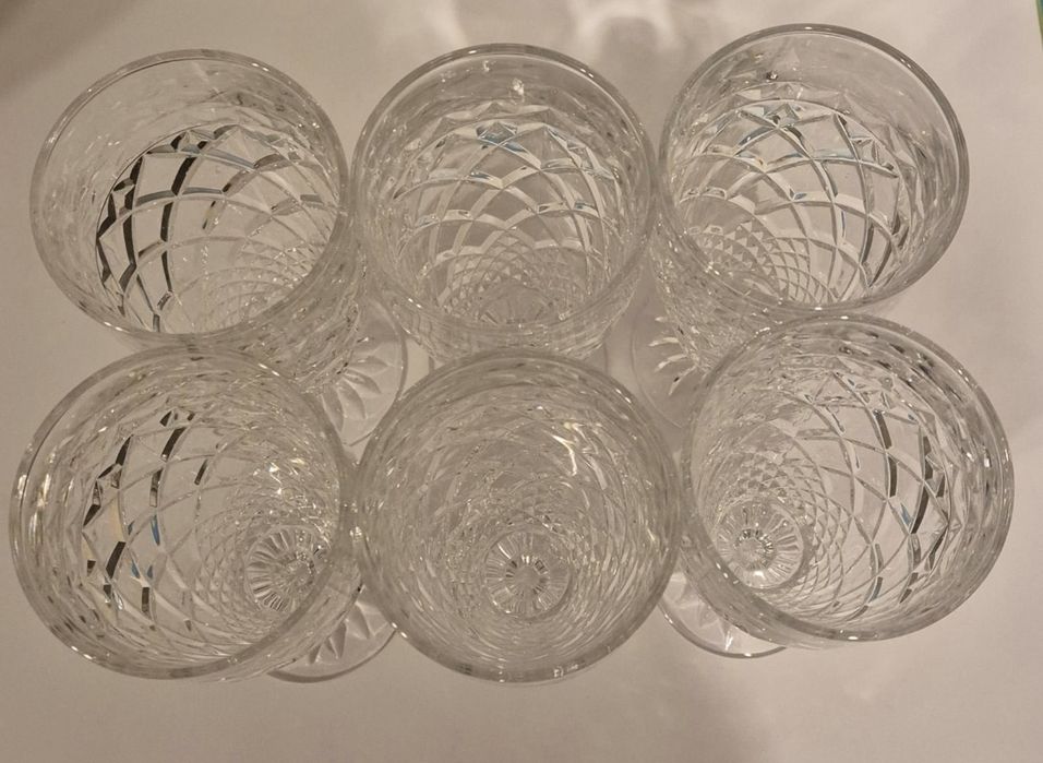 Set 6 pahare de Cristal de Bohemia Cehia