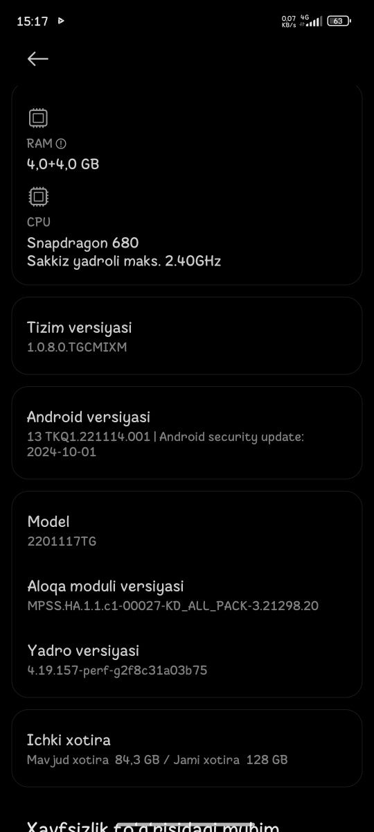 Redmi note 11 holati zõr