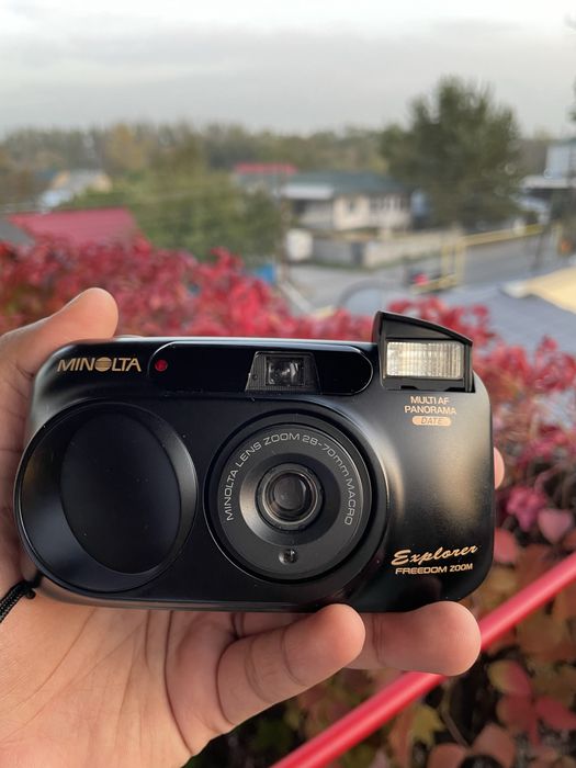 пленочная камера minolta riva zoom