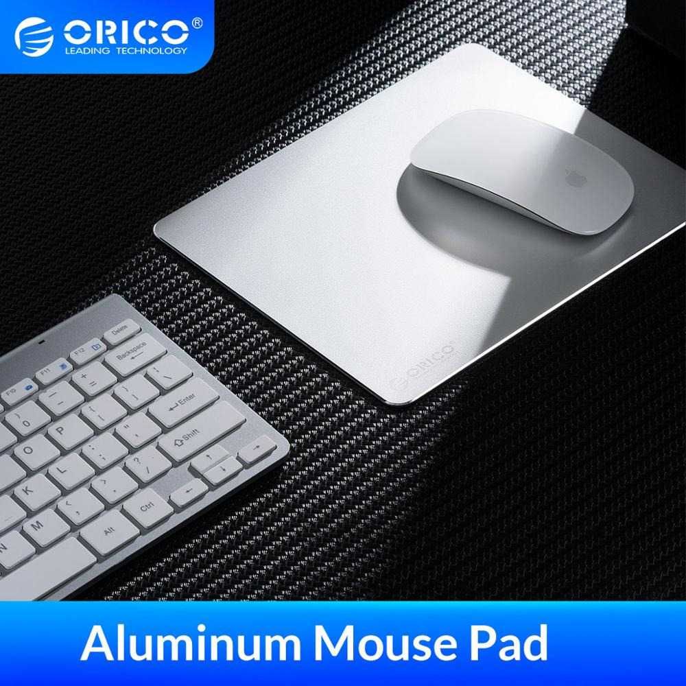 Mouse pad ultra subtire din aluminiu, 2mm, Macbook style, argintiu