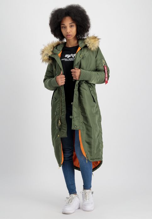 Alpha Industries Long Fishtail Parka ОРИГИНАЛНО дамско яке/парка - S