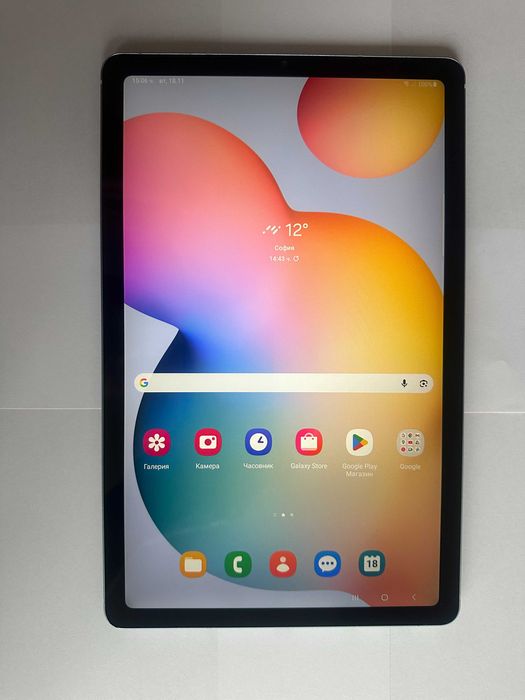 КАТО НОВ ! Samsung Galaxy Tab S6 Lite (2024) - 64GB - SIM карта 4G LTE