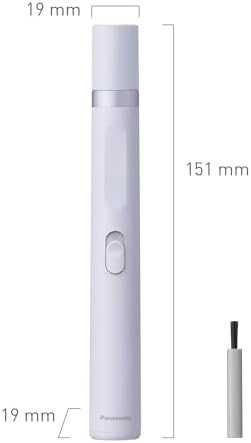 Нов тример мини Епилатор за лице вежди LED светлина Panasonic ES-EF10