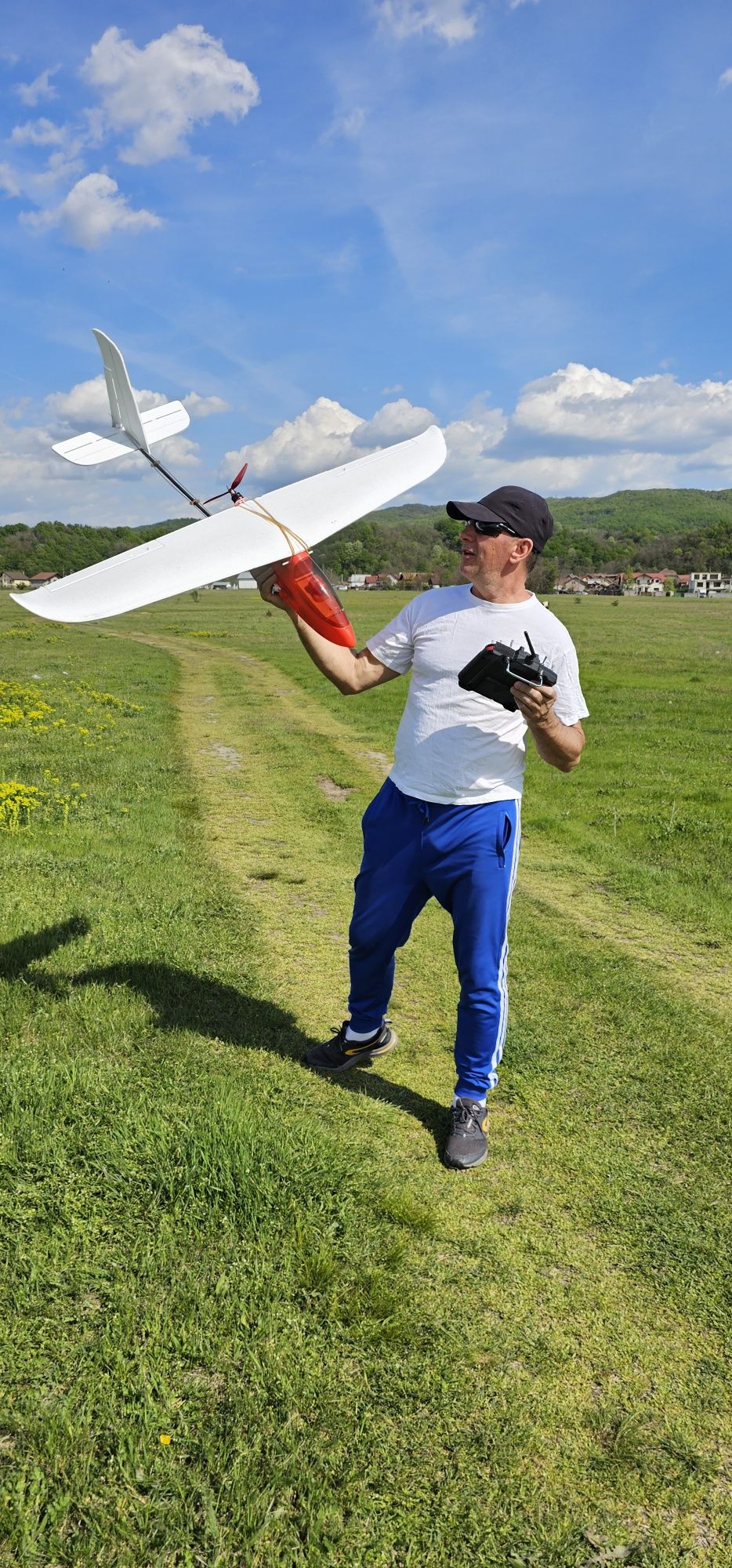 Avion NOU aeromodel glider motoplanor  kit