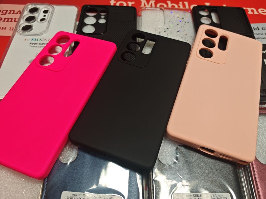 Samsung Galaxy S25,Samsung Galaxy S25 Ultra силиконов гръб и тефтер