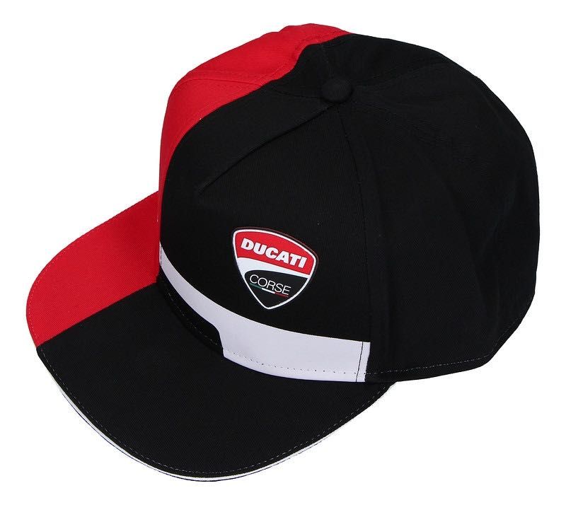 Sapca Ducati Corse Track Cap black/white/red