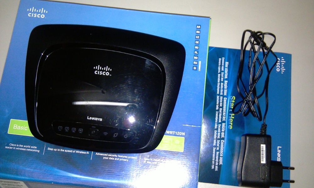 router wireless LINKSYS WRT120N