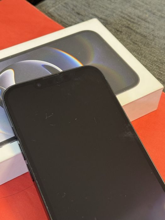 ***128GB iPhone 16e Гаранция Техномаркет 2027г. Black 16 e