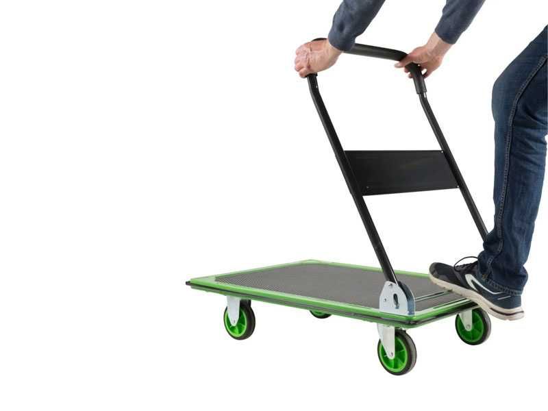 Немска Сгъваема Качествена Товарна количка с платформа 300 кг HAWEK