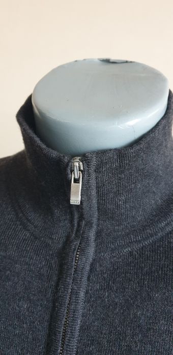 Hugo Boss HUGO Merino Wool Cardigan Knitted Full Zip 50 /L ОРИГИНАЛ!