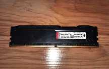 Memorie 8GB DDR4 HyperX Fury Black 2133MHz CL14 pentru PC Desktop
