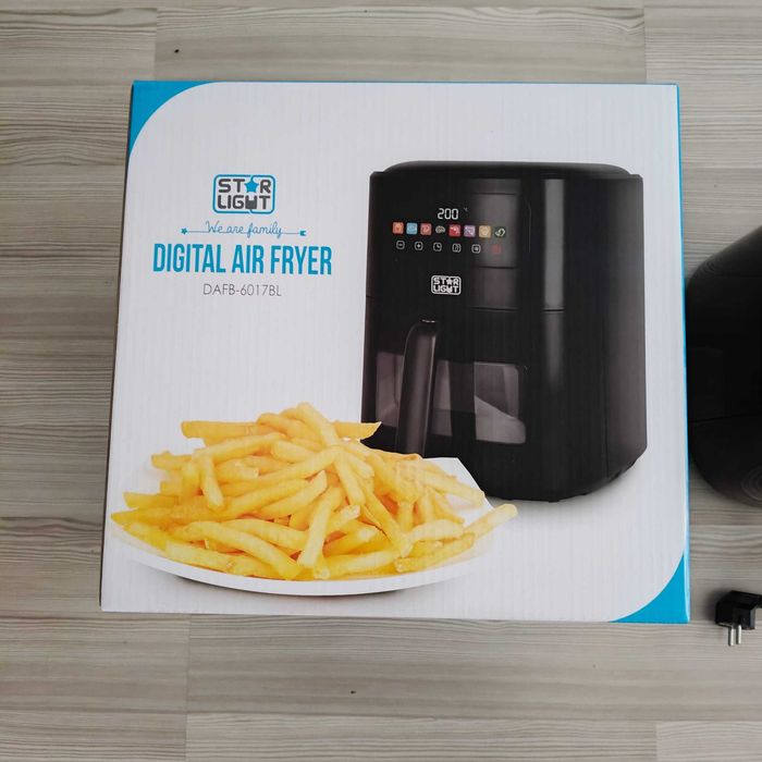 Airfryer Star-Light DAFB-6017BL, 1700W, 6l,Control touch Negru