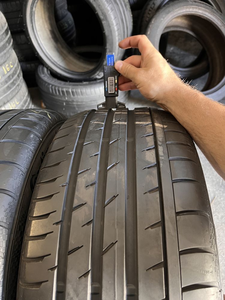 4 anvelope vara 245/45/18 , Continental , RunFlat , 5.5-6.4 mm