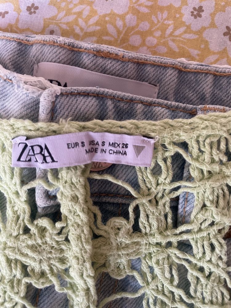 Потник и дънкови панталонки Zara