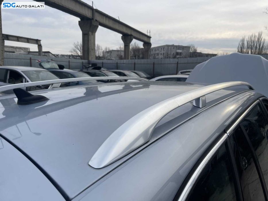 Bare Bari Crom Nichel Longitudinale Portbagaj de pe Plafon TavanSkoda Superb 2 Break Combi 2008 - 2015 [HS0005]