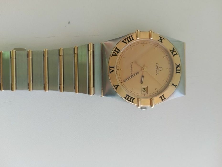 ceas Omega din aur și oțel 18K/Citeste anuntul!