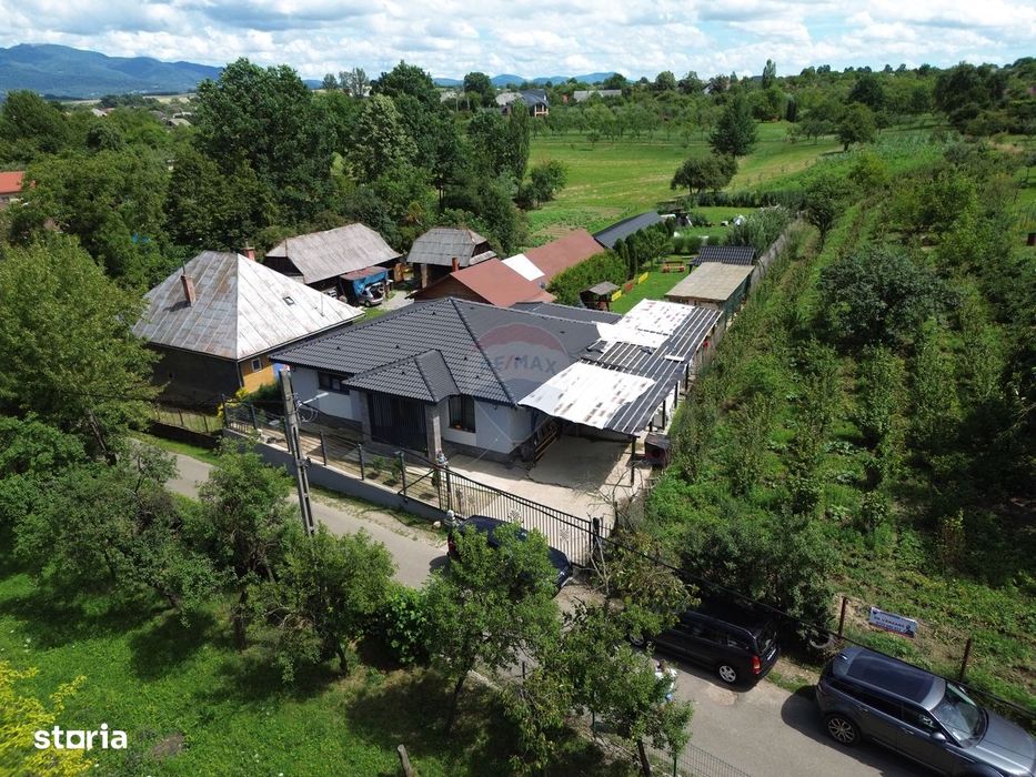 Casă finalizata pe un singur nivel, 14.5 ari teren – Satul Nou de Sus