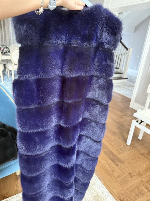 Норковая жилетка