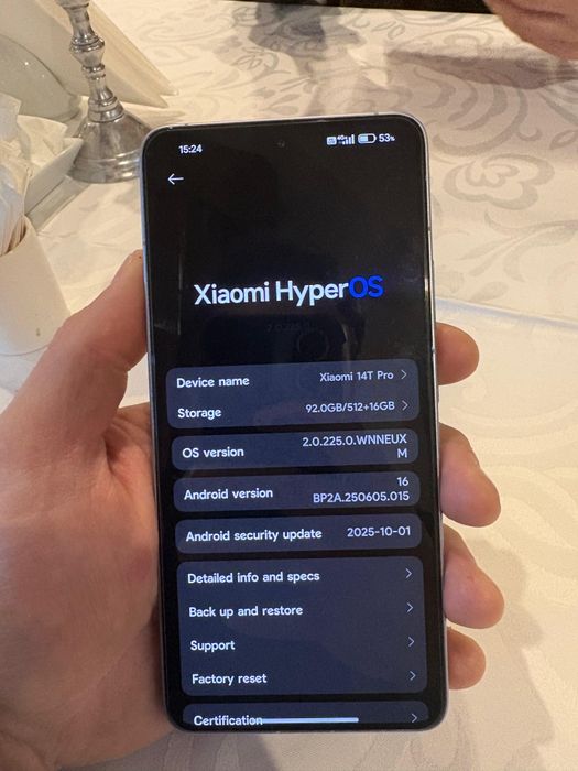 Xiaomi 14T Pro – 16GB RAM, 512GB stocare, camere Leica – stare impecab