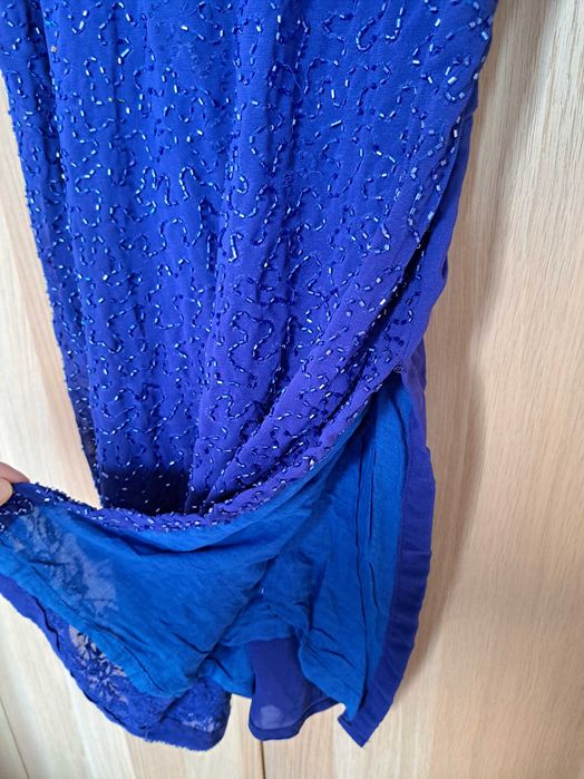 Costum de seara spectaculos în stil indian tunica si pantaloni