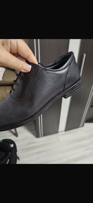 Pantofi din piele pentru bărbați Silesco