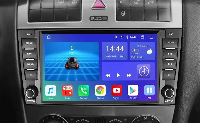 Мултимедия 8" Аndroid 12 за MERCEDES W203 W209 W168 W463 CARPLAY DSP