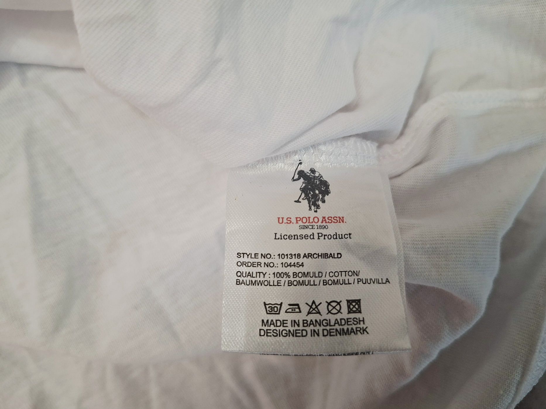 U.S.POLO ASSN. -Ориг.тениска Нова!