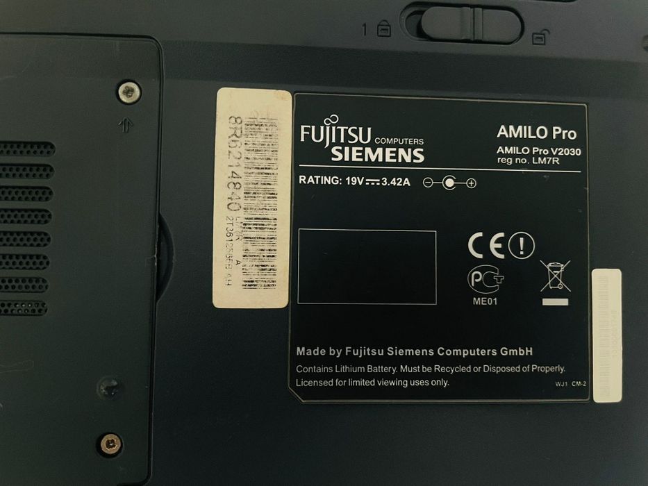 Laptop Fujitsu Siemens functional