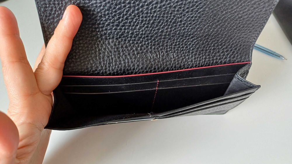 Портфейл Calvin klein естествена кожа